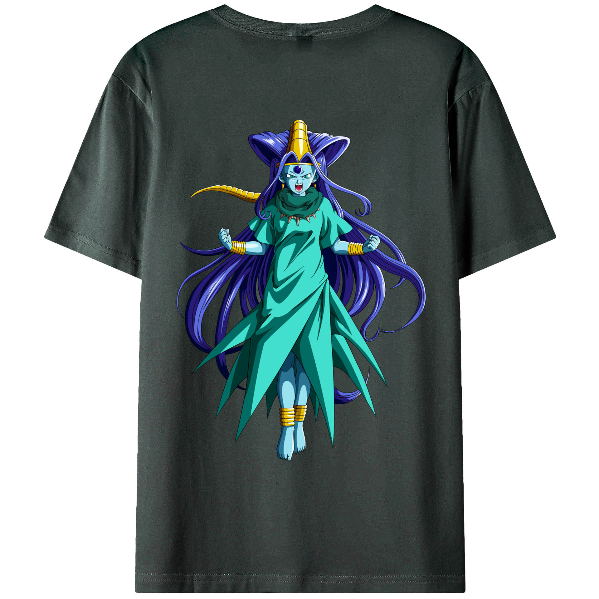 （画像用） ドラゴンボール DRAGON BALL 綿100％ メンズ半袖Tシャツ（バックプリント） 通気性